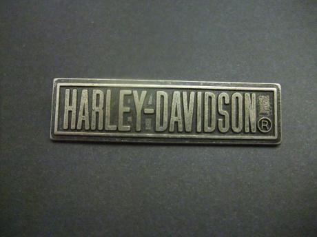 Harley- Davidson motor grijs logo